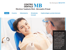 Tablet Screenshot of centrodentalemb.com